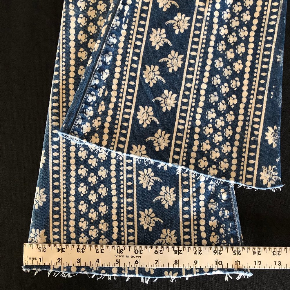 Rare Free People Bali Mantra Flare Jeans Sz 26 - Picture 13 of 16